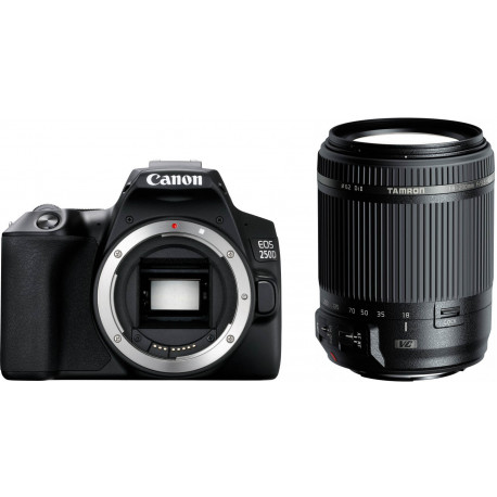 Canon EOS 250D + Tamron 18-200мм VC, черный