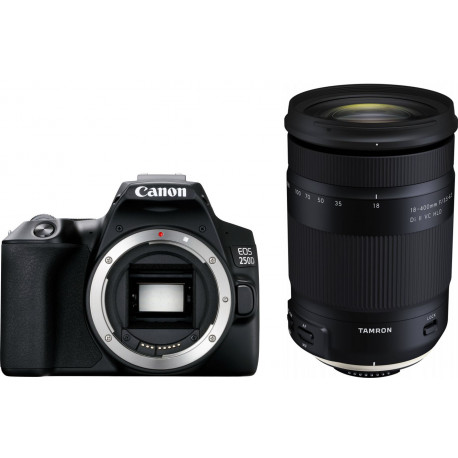 Canon EOS 250D + Tamron 18-400mm, must