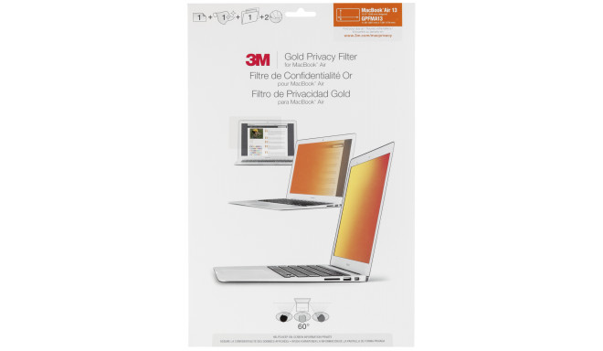 3M GFNAP002 Privacy Filter Gold Apple MacBook Air 13