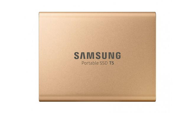 Samsung väline SSD T5 500 GB, USB 3.1, kuldne