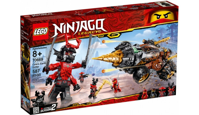 LEGO Ninjago mänguklotsid Coles Earth Driller