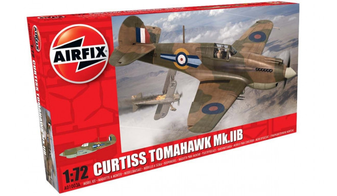 Airfix model kit Curtis Tomahawk Mk IIB