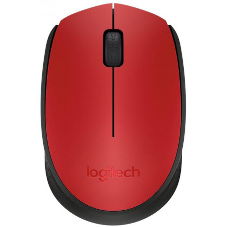 Logitech pele M171 Wireless, sarkana