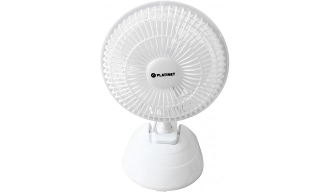 Platinet fan 6", white (44740)