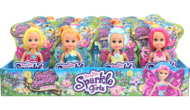 SPARKLE GIRLZ nukk Super Sparkly In Cupcake Floral haldjas, 10043TQ3