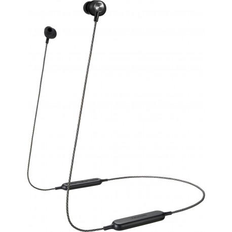 Panasonic беспроводные наушники + микрофон RP-HTX20BE-K, черные