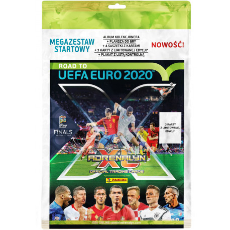 Panini football cards Road to Euro 2020 Megaset