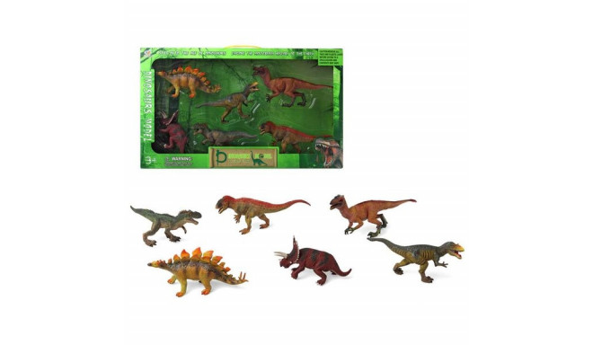 6 dinosuruse komplekt (57 x 32 cm)