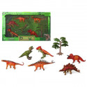 6 dinosuruse komplekt (7 pcs)