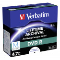 Verbatim DVD R M-Disc 4.7GB 4x Printable 1pc Jewel Case