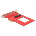 PCI EXPRESS X4 CARD->U.2 NVME SFF-8639 DELOCK