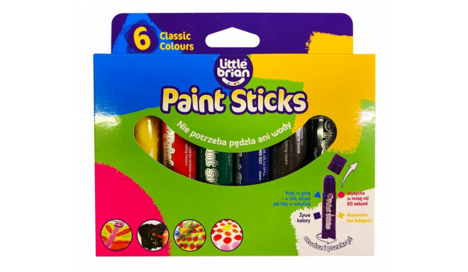 Paint Sticks Classic colours 6 colours