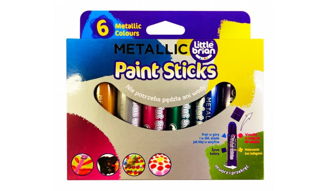 Paint Sticks Metallic colours 6 colours