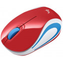 Logitech mouse 187, red