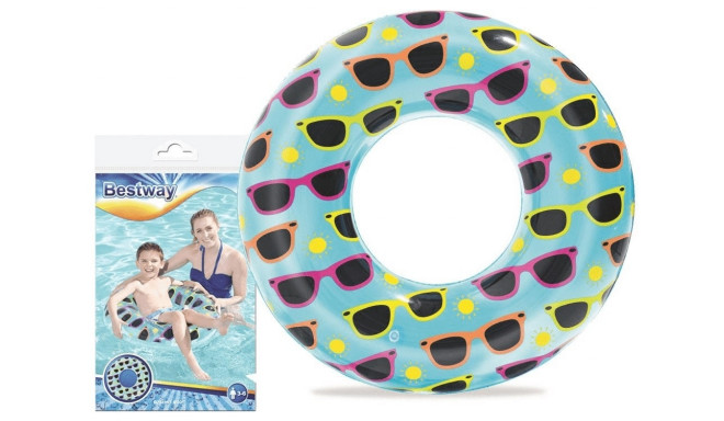 Inflatable swimming ring sunglasses 76 cm