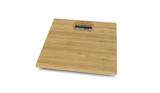 Digital bathroom scale BAMBOO EBS012