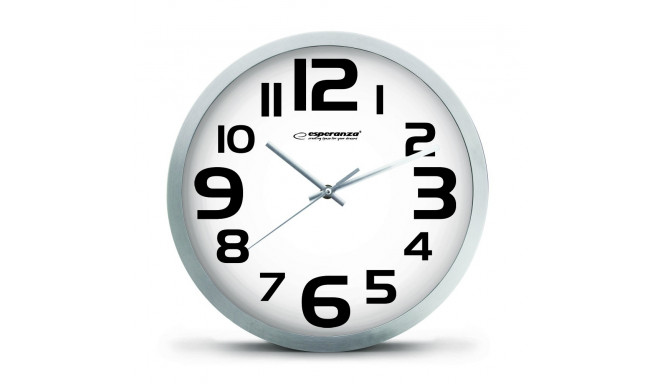 WALL CLOCK ZURICH WHITE