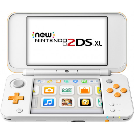 Nintendo 2DS XL, valge/oranž