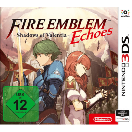 Nintendo 3DS mäng Fire Emblem Echoes: Shadows of Valentia