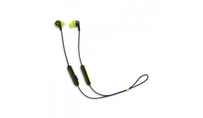 JBL Endurance RUNBT, must/kollane- Kõrvasisesed juhtmevabad spordiklapid