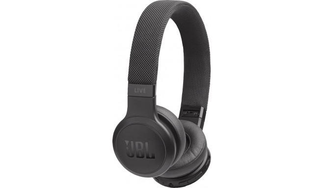 JBL wireless headset Live 400BT, black