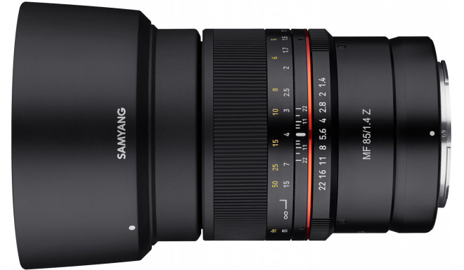 Samyang MF 85mm f/1.4 Z lens for Nikon