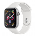 Apple Watch S4 44mm Silver Alu White Sport Band (GPS) MU6A2GK/A