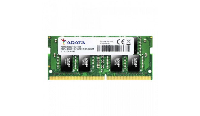 ADATA 8 GB, DDR4, 2666 MHz, Notebook, Registe