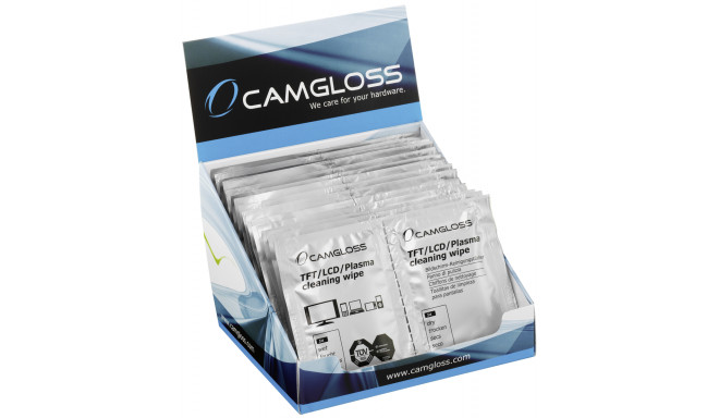 Camgloss puhastuslapid TFT/LCD DUO 20tk