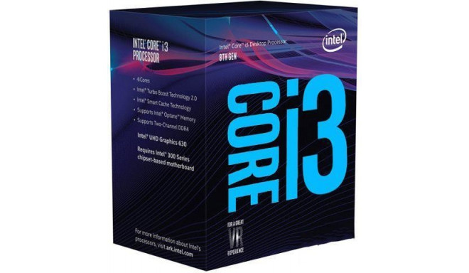 Intel protsessor Core i3-9100F Coffee Lake 3600MHz 4 6MB LGA1151 65W Box  BX80684I3910