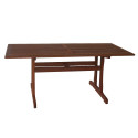 Aiamööbli komplekt VENICE laud ja 6 tooli (07090), 180x90xH74cm, puit: meranti, viimistlus: õlitatud