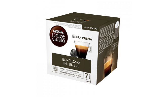 Kohvikapslid NESCAFE Dolce Gusto Espresso Intenso, 7 g, 16 tk/pk