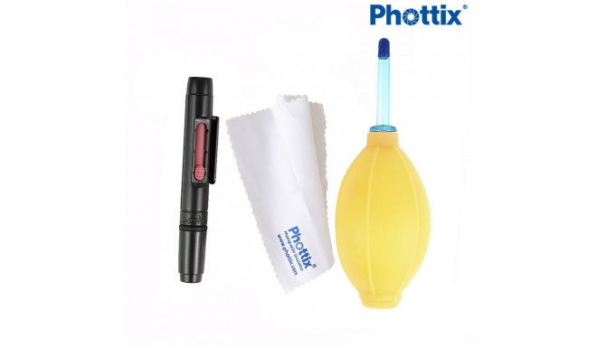 Phottix puhastuskomplekt 4in1