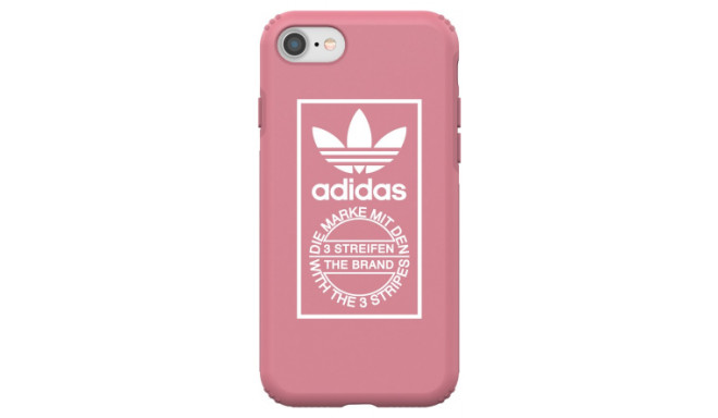 Adidas Snap Case Пластмассовый чехол для Apple iPhone 7 / 8 Розовый