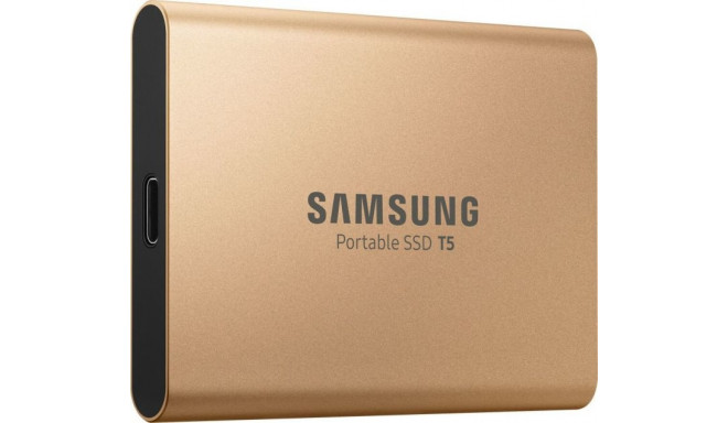 Samsung väline SSD Portable T5 500GB USB-C 3.1, kuldne