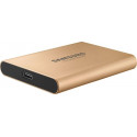 Samsung Portable SSD T5 500 GB Solid State Drive (gold, USB 3.1 Type-C Gen2)
