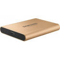 Samsung Portable SSD T5 1TB Solid State Drive (gold, USB 3.1 Type-C Gen2)