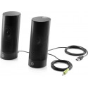 HP USB business speakers v2 (black, USB, jack, 4 Watt)
