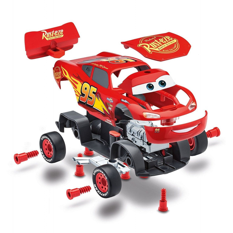 REVELL Lightning McQueen Junior Kit incl. Light sound 00860 Toy cars Photopoint.lv