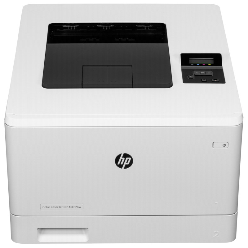 Принтер hp color laserjet pro m452nw замена картриджа