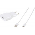Vivanco charger USB-C 2.4A 1.2m, white (60029)