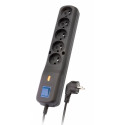 Surge Protector LF-530WA, 3L EMI/RFI, 2.5m, black