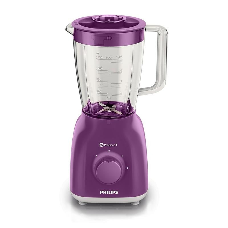 Philips blender HR 400W, purple - Mixers & blenders