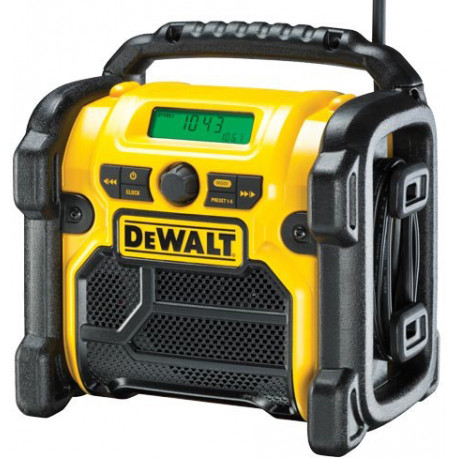 Dewalt radio DCR019, yellow