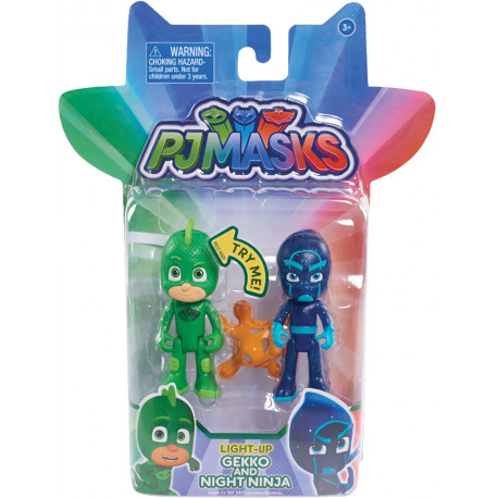 Just Play игрушечные фигурки PJ Masks Gekko & Night Ninja