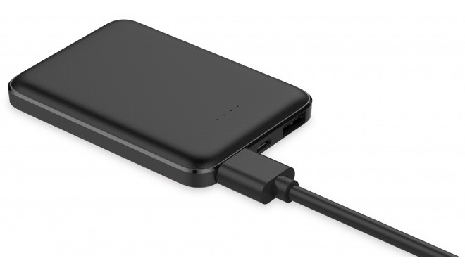 Platinet power bank 5000mAh Polymer, black (44815)