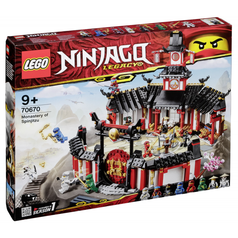 LEGO Ninjago bricks Legacy Monastery of Spinjitzu (70670) - LEGO ...