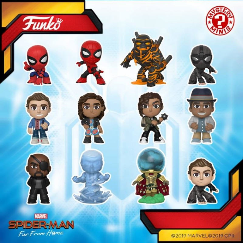 spider man funko mini