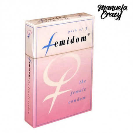 Femidom naiste kondoom 3 tk Manuela Crazy E20743