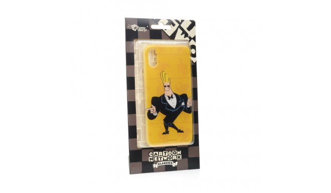 Cartoon Network Johnny Bravo Silicone Case for Apple iPhone X / XS Smoking